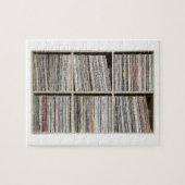 Platten Vinyl Albums Record Collection Puzzle (Horizontal)