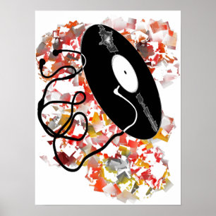 Platten, wo schließe ich den Jack an Poster