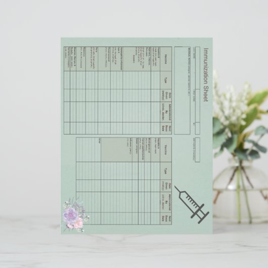 Platten zur Blauen Flora-Immunisierung (Stehend Vorderseite)