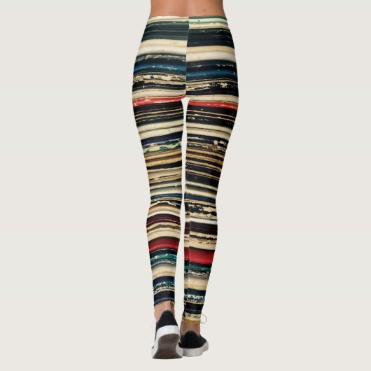 Plattenen-Leggings Leggings (Rückseite)