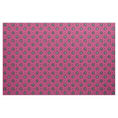 Plattenen-Musik-Gewebe KRW rosa Retro Stoff (Fat Quarter (45,7 x 55,9 cm))