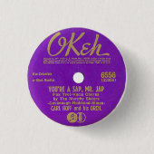 Plattenfirmaknopf Button (Vorderseite)