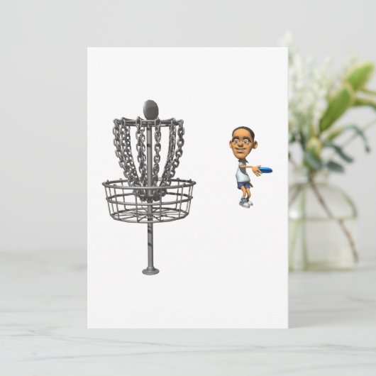 PlattenGolf Einladung (Stehend Vorderseite)