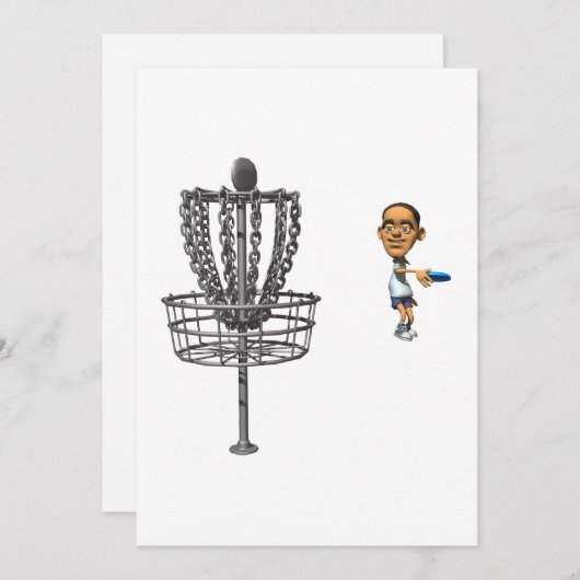 PlattenGolf Einladung (Vorne/Hinten)