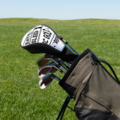 Plattengolffest Sleep Wiederholung Golf Headcover (In SItu)