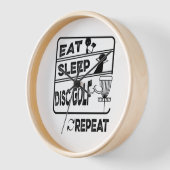 Plattengolffest Sleep Wiederholung Uhr (Winkel)