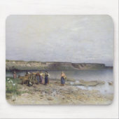 Plattensee mit dem Ufer von Akarattya, 1885 Mousepad (Vorne)