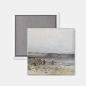 Plattensee mit der Küste von Akarattya, 1885 Magnet (Vorderseite/Rückseite)