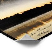 Plattensee Poster (Ecke)