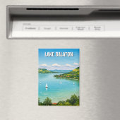 Plattensee Ungarn Reisen Magnet (In Situ (Geschirrspüler))