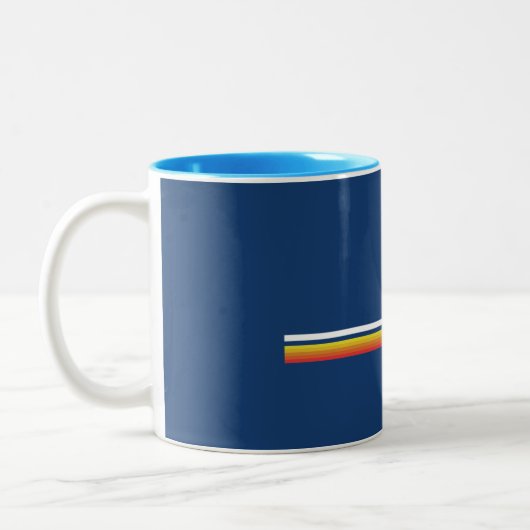 Plattensee Zweifarbige Tasse (Links)
