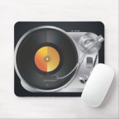 Plattenspieler Mousepad (Mit Mouse)