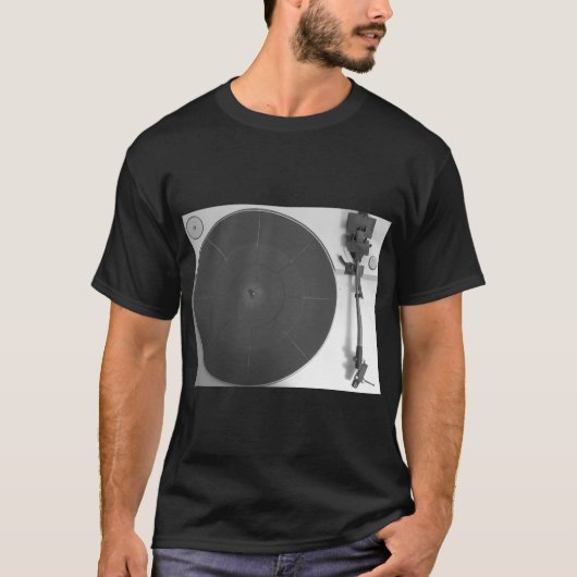 Plattenspieler T-Shirt (Vorderseite)