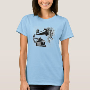 Plattenspieler-T - Shirt