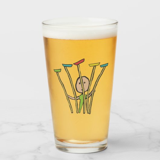 Plattenspinnen Glas (Vorne (Gefüllt))