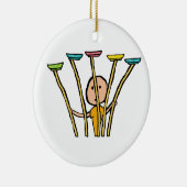 Plattenspinnen Keramik Ornament (Rechts)