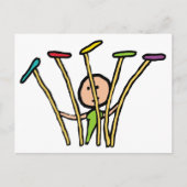 Plattenspinnen Postkarte (Vorderseite)