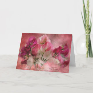 Platterbsen ArtCard Karte