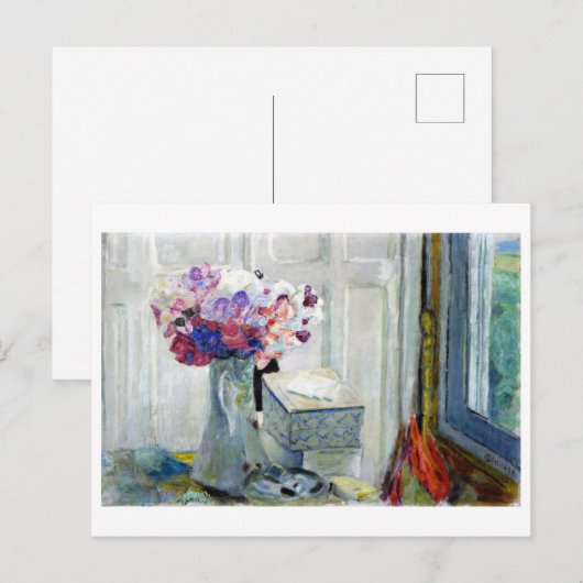 Platterbsen, Bonnard Postkarte (Vorne/Hinten)