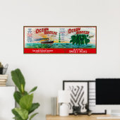 Platterbsen für Meeresrauschen Poster (Heimbüro)