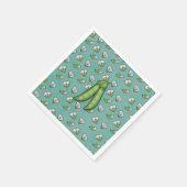 Platterbsen Garden Themed Kinderdusche Serviette (Ecke)