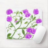 Platterbsen in lila Mousepad (Mit Mouse)