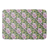 Platterbsen in Rosa und Lavendel Badematte (Vorderseite)