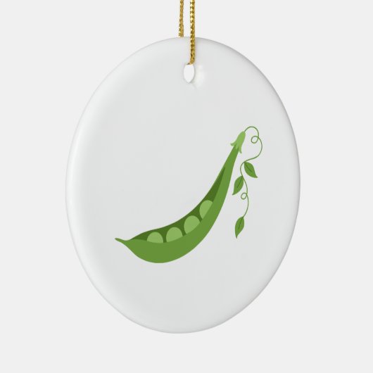 Platterbsen Keramik Ornament (Rechts)