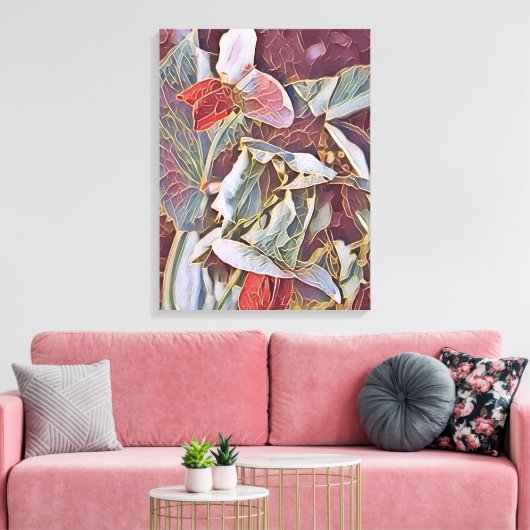 PLATTERBSEN LEINWANDDRUCK (Insitu (Wohnzimmer))