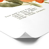 Platterbsen Poster (Ecke)