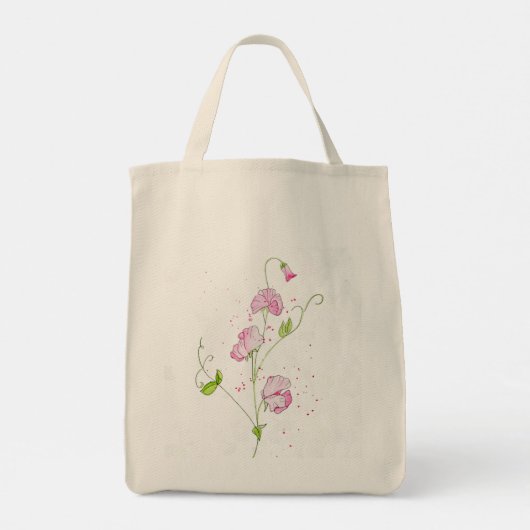 Platterbsen Tragetasche (Rückseite)