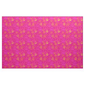 Plättete Friedenszeichen Rosa ID1075 Stoff (Fat Quarter (45,7 x 55,9 cm))