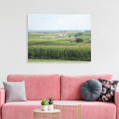 Platteville, Wisconsin Amish Farm Landschaftlich V Leinwanddruck (Insitu (Wohnzimmer))