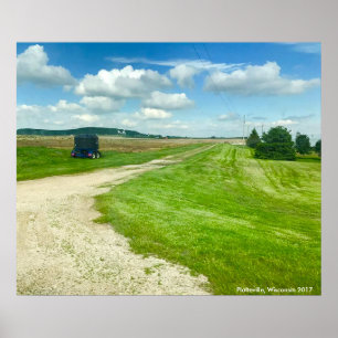 Platteville, Wisconsin-Fotografie-Plakat Poster