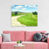 Platteville, Wisconsin, Mittlerer Westen, "The M"  Leinwanddruck (Insitu (Wohnzimmer))