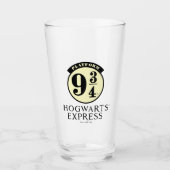 Plattform 9 3/4 HOGWARTS™ EXPRESS-Symbol Glas (Vorderseite)