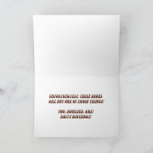 Plattform beschuht Geburtstags-Karte Karte (Innenseite)