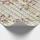 Plattform das Hallen-Notenen-Packpapier Geschenkpapier (Ecke)