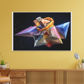 Plattform der Generationen Leinwanddruck (Insitu (Wohnzimmer))