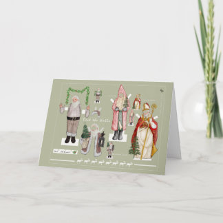 Plattform die Hallen Feiertagskarte