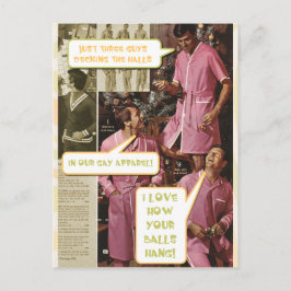 Plattform die lustige Postkarte Homosexuelles der