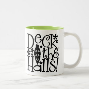 Plattform die Ton-Kaffee-Tasse der Hallen-zwei Zweifarbige Tasse