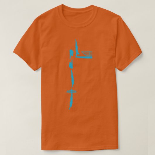 Plattform Diving Art T-Shirt (Design vorne)