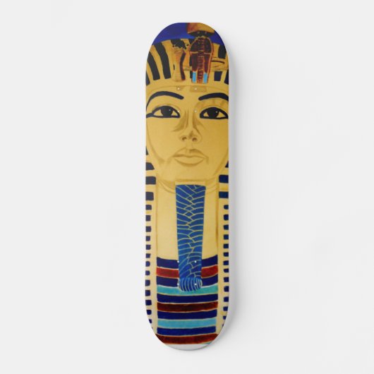 Plattform-Entwurf König-Tut Tutankhamun Skate Skateboard (Vorderseite)