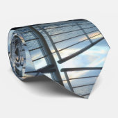 Plattform-waagerecht ausgerichtete Ansicht Krawatte (Gerollt)