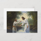 Plattformkarte Jesus Mitteilungskarte (Vorne/Hinten)