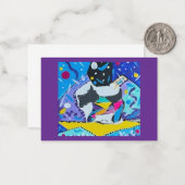 Plattformkarte Mitteilungskarte (Vorderseite/Rückseite Beispiel)