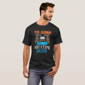 Plattformtaucher Spaß Springboard Diving 2 T-Shirt (Vorne ganz)