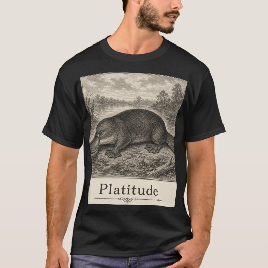 Plattitüde T-Shirt (Vorderseite)