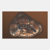 Platypus Art Rechteckiger Aufkleber (Vorderseite)